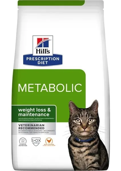 Hills Metabolic Tavuklu Kedi Maması 1,5 Kg