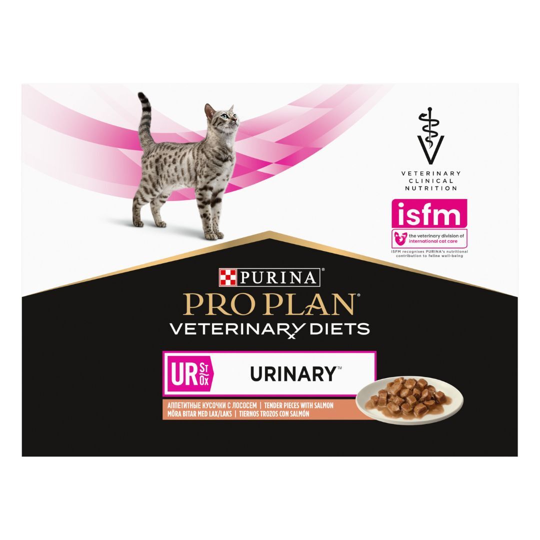 Pro Plan Urinary UR Somonlu Yaş Kedi Maması 10x85 Gr