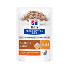 Prescription Diet Kidney Care K/d Tavuklu Kedi Konservesi 85 gr x 12 adet