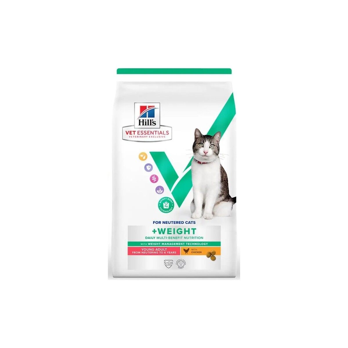 Vet Essentials Tavuklu Yetişkin Kısır Kedi Maması 8 kg