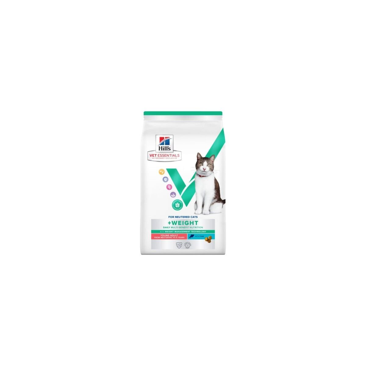 Hill's Vet Essentials Adult Weight Cat Food Ton Balıklı 3 kg