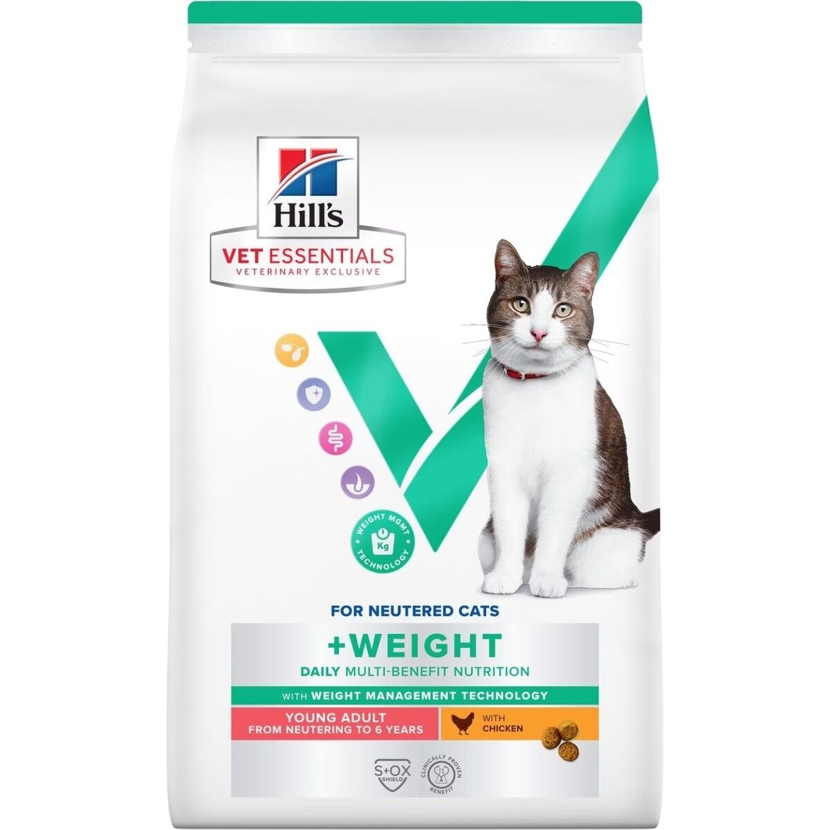 Hill's Vet Essentials Adult Weight Cat Food Tavuklu 3 kg