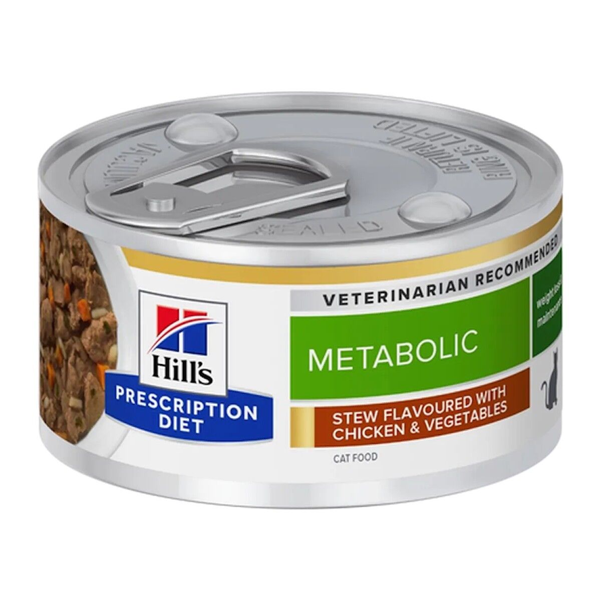 Hill's Metabolic Tavuklu ve Sebzeli Kedi Güveç 82 gr x 6 Adet